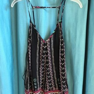 Boho multicolored romper